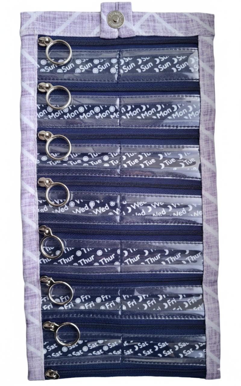 Pillfold™ Weekly Pill Organizer