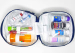 Load image into Gallery viewer, Just In Case™ Bordeaux Travel Medicine/Toiletry Pouch

